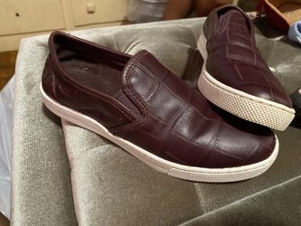 Leather coach shoes