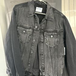 Black Old Navy Jean Jacket 