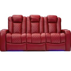 Bob’s Reclining Bluetooth Sofa.
