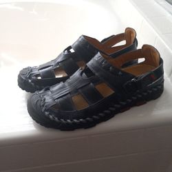 Mens Leather Sandals 
