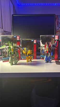 Transformers bumblebee movie bundle