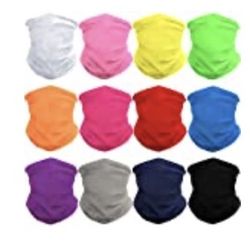 936 Neck Gaiter Headwear Head Wrap Headband Tube Face Mask Bandana Balaclava for Fishing Hiking