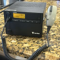 Ham Radio UHF Base Station With Separate Yeasu FP-711 25 Amp Power Supply—Ham Amateur Radio