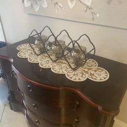 Elegant Iron  3 Candle Holder