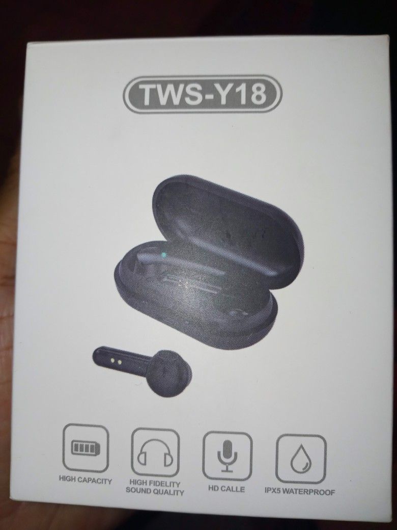 Bluetooth Headphones TWS-Y18 Bluetooth 5.0 Stereo Sport Waterproof Headphones With Charging Box