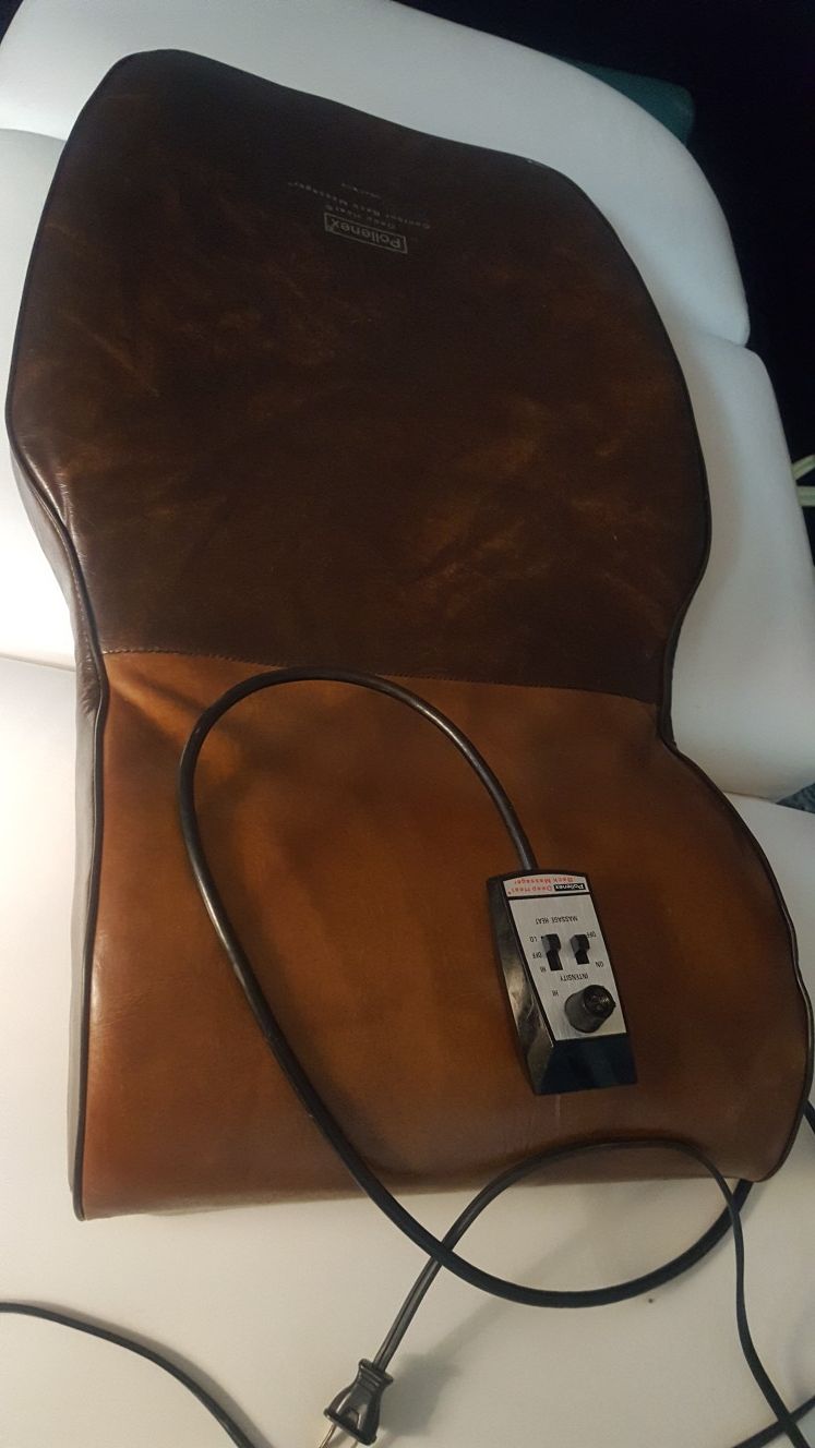pollenex deep heat contour back massager