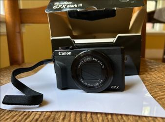 Canon G7X Mark iii