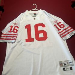 49ers Joe Montana Xxl Jersey 