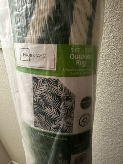 Mainstays 5x7 Outdoor Plastic Rug