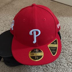 Philadelphia Phillies Fitted Hat sz 7 1/4