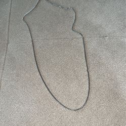 Silver Necklace Chain 
