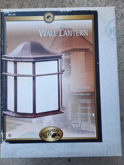 NEW Outdoor Wall Lantern