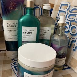 Bath & Body Works Set Northern Bright 
