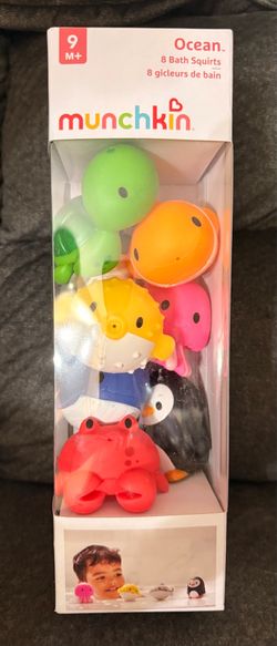 New Munchkin 8 Count Ocean Bath Squirts