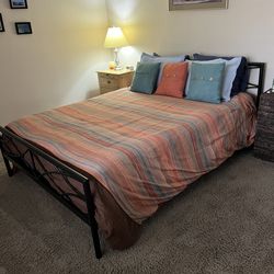 I Comfort queen mattress &  frame