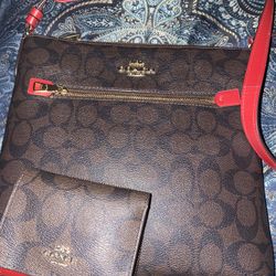 Coach purse (Authhentic ) & Wallet