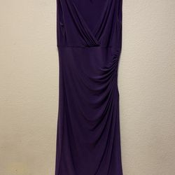 Ralph Lauren Dark Purple Dress 