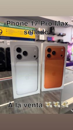 iPhone 17 pro max