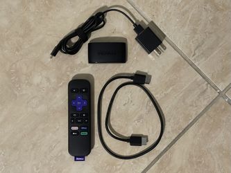 Roku Express Streaming Device With Remote & Cables