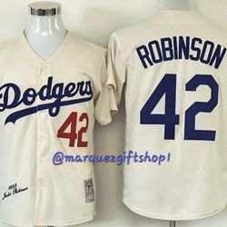 Men's Jackie Robinson Dodgers Jerseys (Small, 3XL)