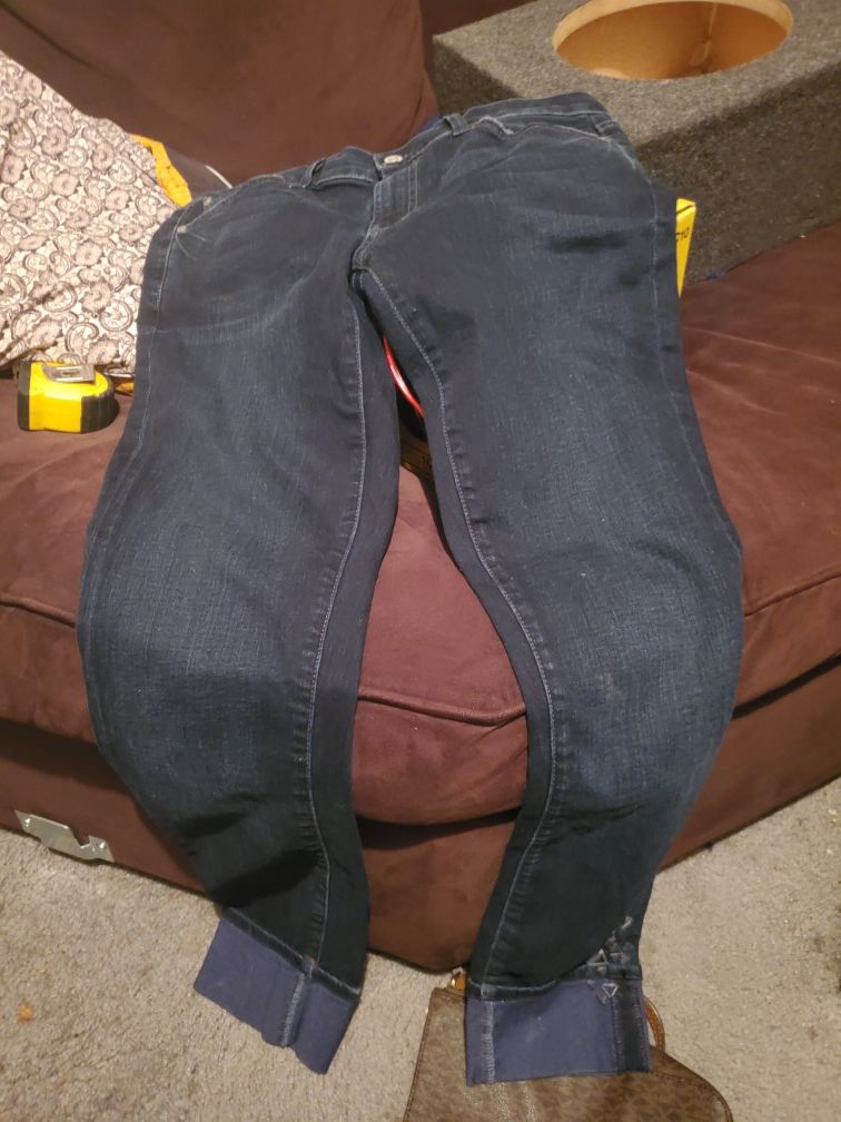 7 for all mankind Jean's with designs on legs