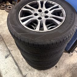 2012 Odyssey Stock Wheels. 