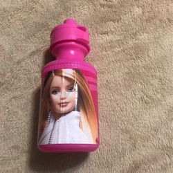 7 Inch  Barbie Water Bottle