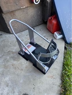 Motorcycle-stand wheel lock