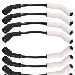 ENA Spark Plug Wire Set Compatible with Chevrolet GMC Suburban 