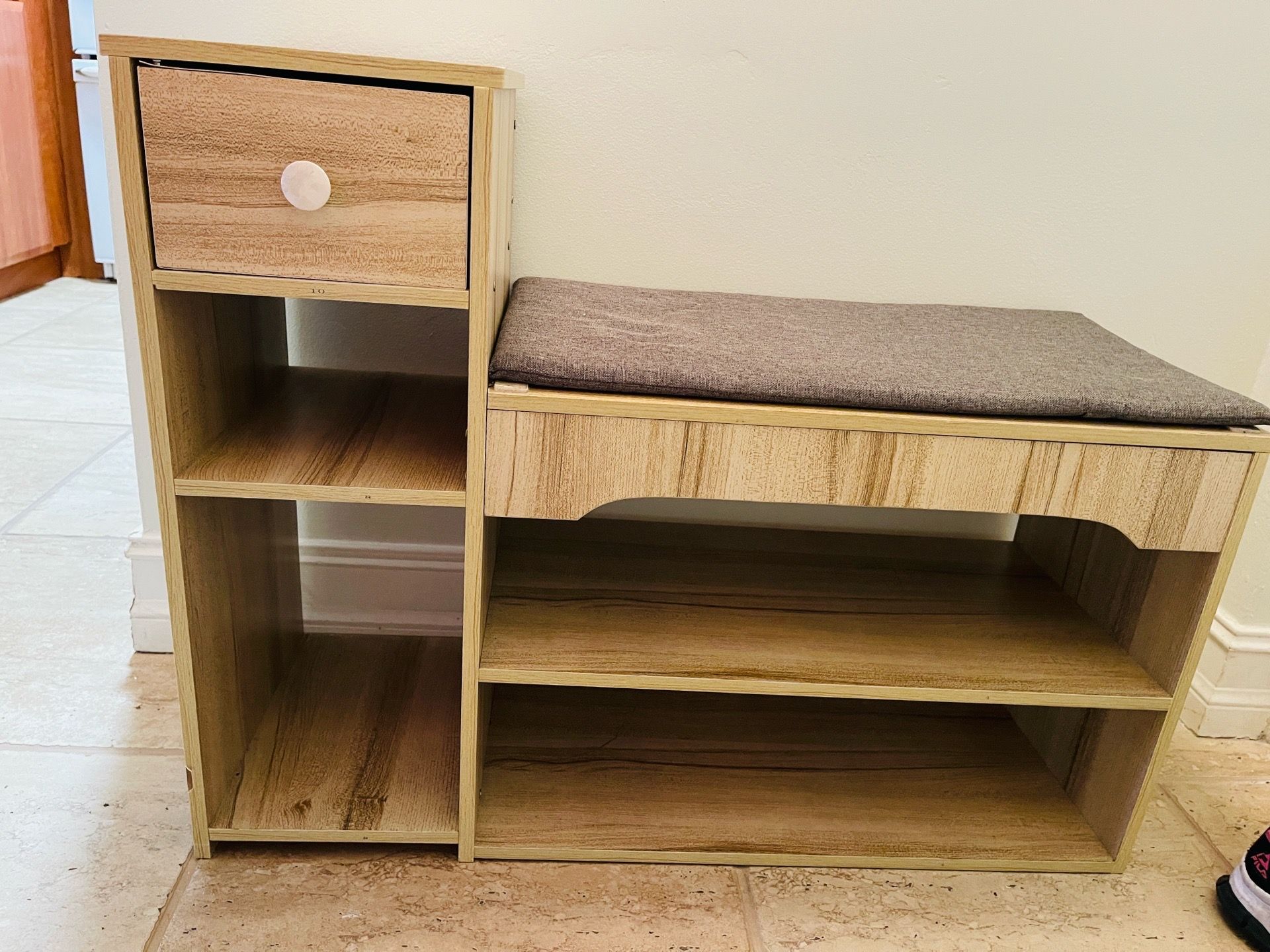 Small Entryway Shoe Bench