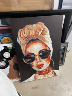 Large Canvas Painting