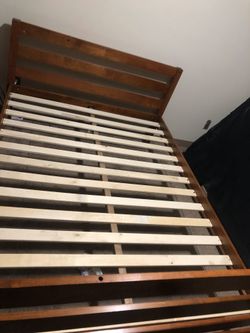Bed with frame
