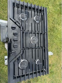 Whirlpool, Gas Cooktop, Black, 36”