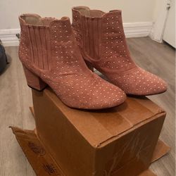 Charlotte Russe Pink Boots