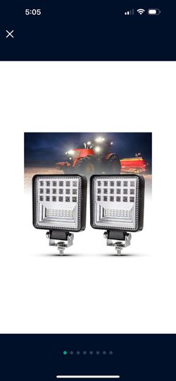 LED Light Pods Waterproof—NEW—2pcs 