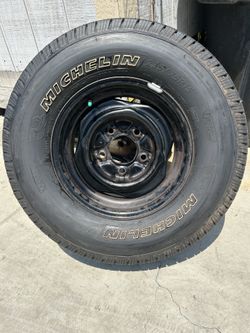 15” Wheel and Tire. 235/75/R15