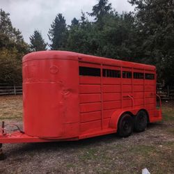 1992 Diamond 3 Horse Trailer 