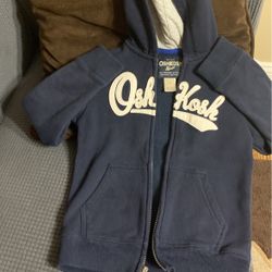 Oshkosh Boys Sweater Hoody Size 5 