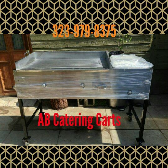 Taco cart, griddle, catering taco carts.