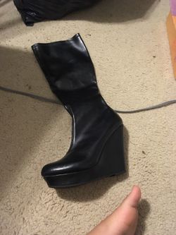 Knee high boots