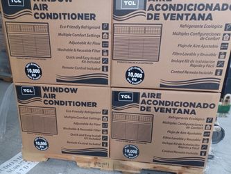 10000btu Windows Ac By GE WiFi Smart.  Complete Set New In Box With Warranty