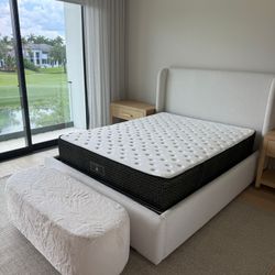 New Queen Mattress And Box Spring 2pc BED FRAME IS NOT INCLUDED 