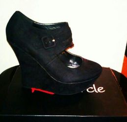 Black high heels