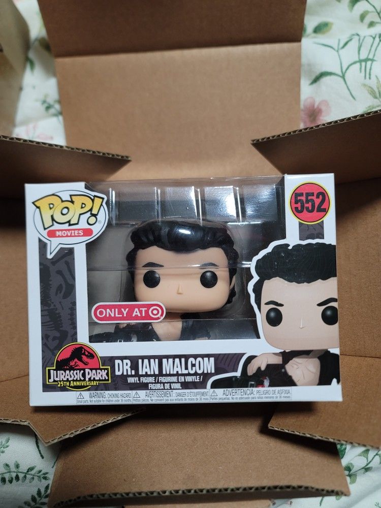 Dr. Ian Malcom Jurassic Park Funko Pop