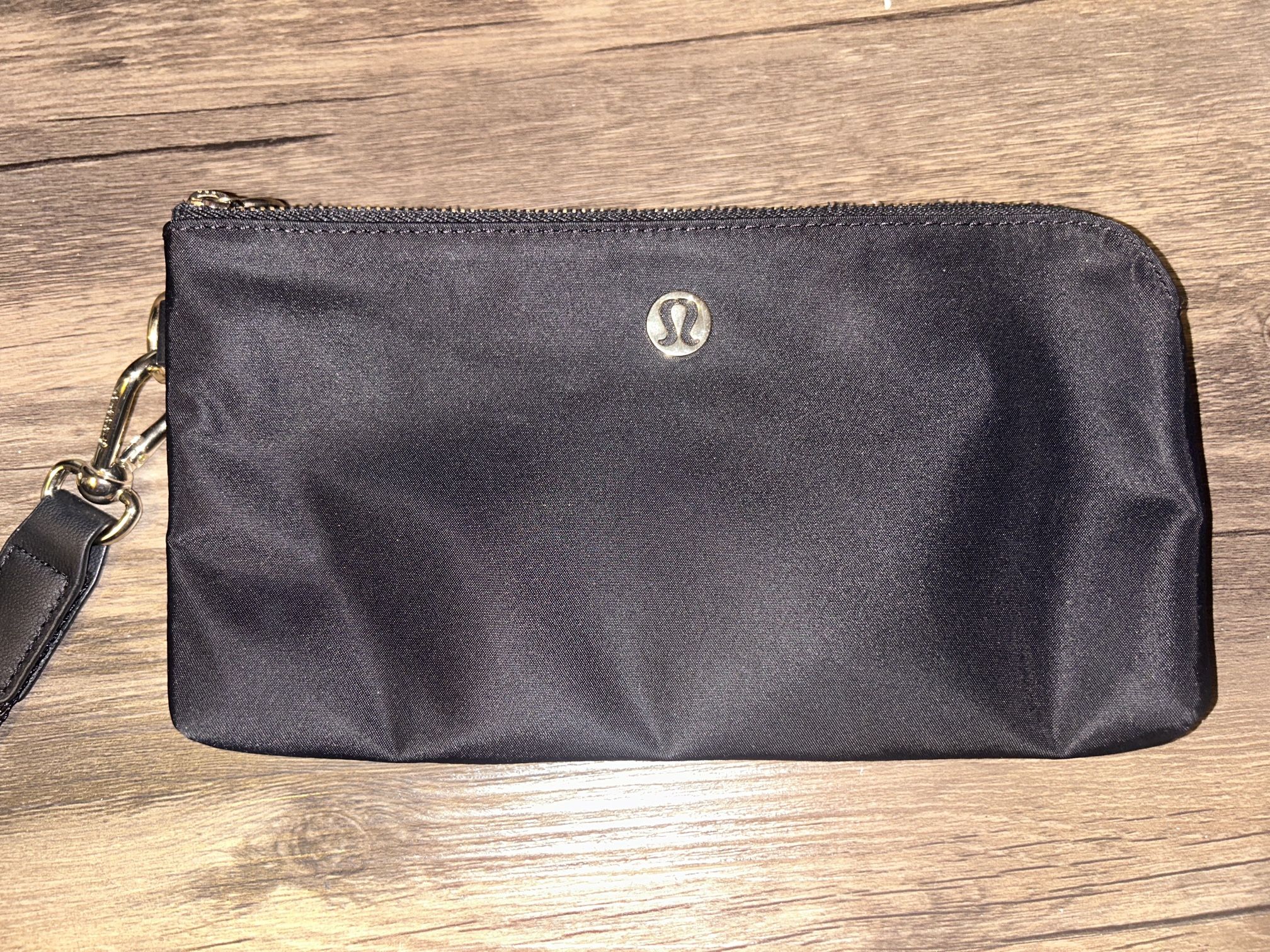 Lululemon Athletica Black Clutch Wristlet