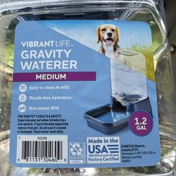 Gravity Dog Waterer