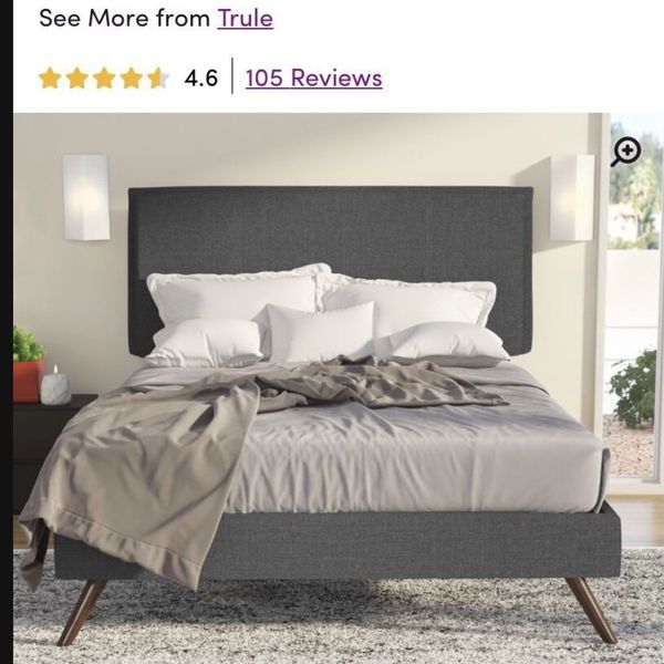 Wayfair Queen Bed frame With Mattress and Box Spring for Sale in