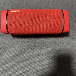Sony Bluetooth Speaker SRS-XB33 Red