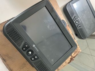 2 Omnitracs CV90 Truck Fleet GPS Display Monitors - Untested