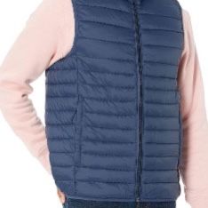 Men's Lightweight Water-Resistant & Warm Puffer Vest - Medium  